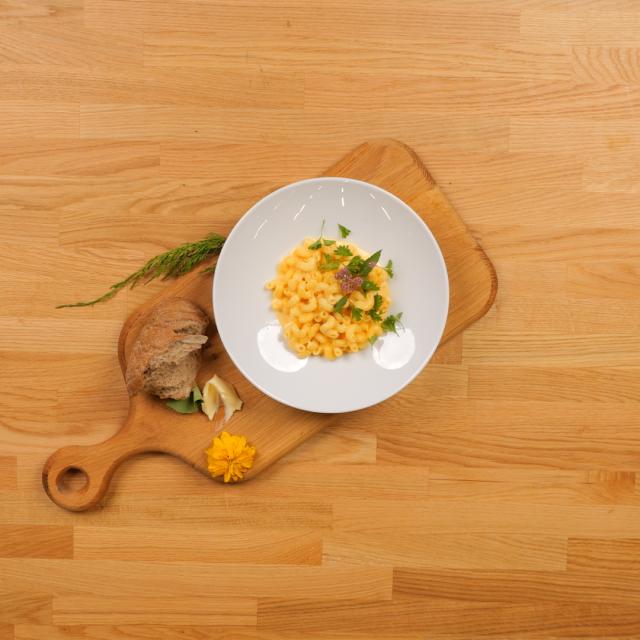 “Mac & Cheese” peidetud köögiviljadega ehk juustused makaronid